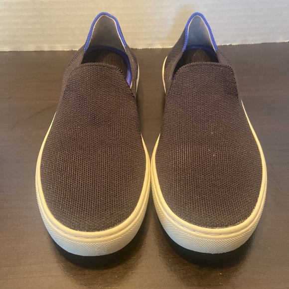 Rothy’s The Sneakers Black Knit Size 7 - Picture 4 of 15